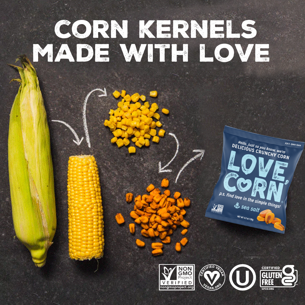LOVE CORN Sea Salt 16oz Bulk Bag