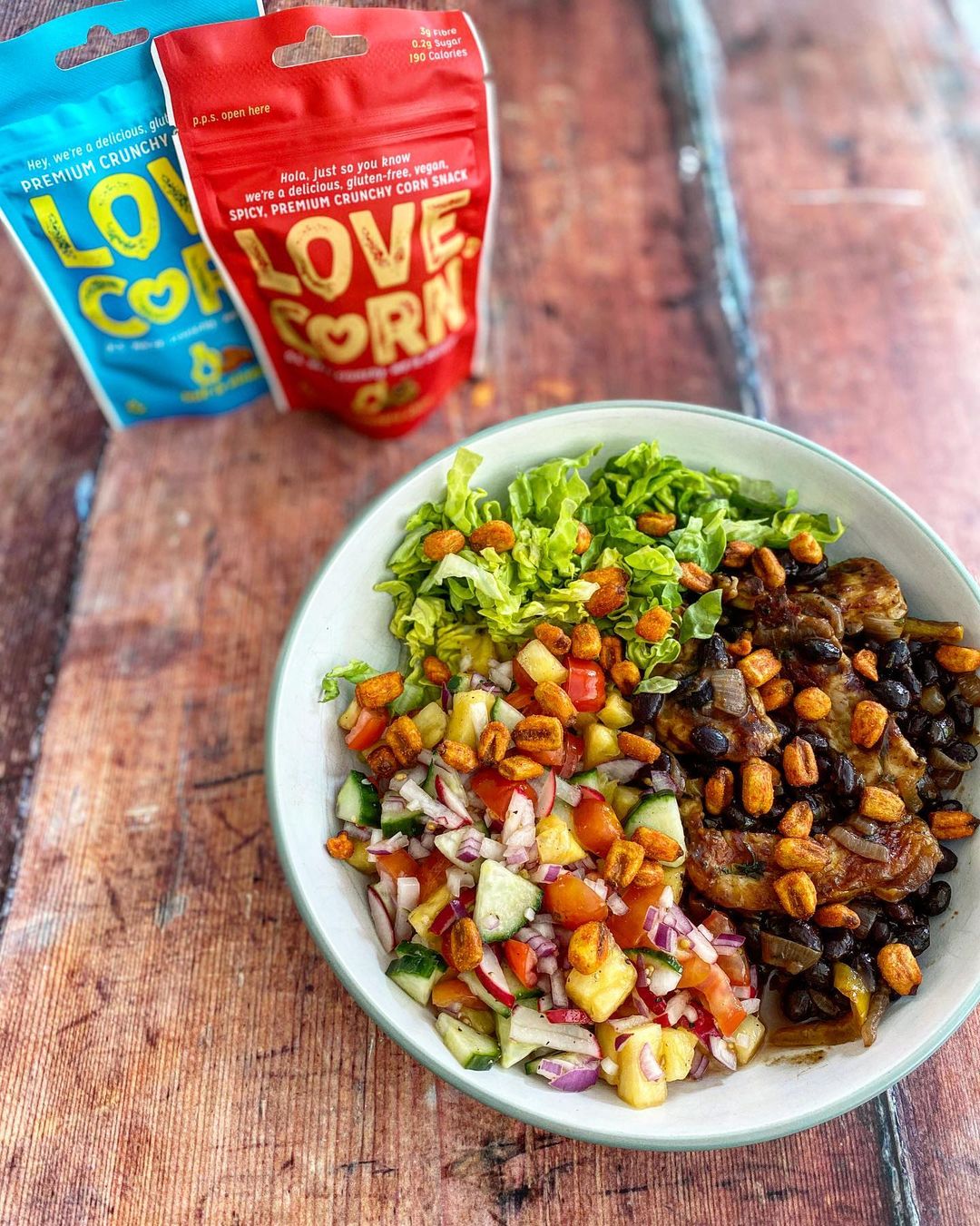 Halloumi Fajita Salad