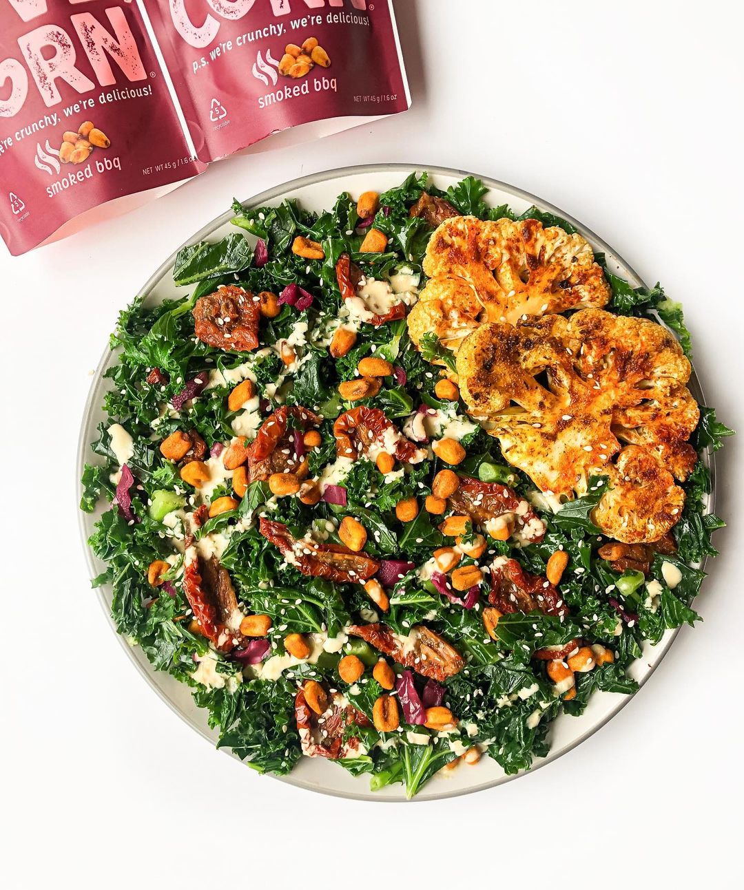 Kale & Cauliflower Salad <br>