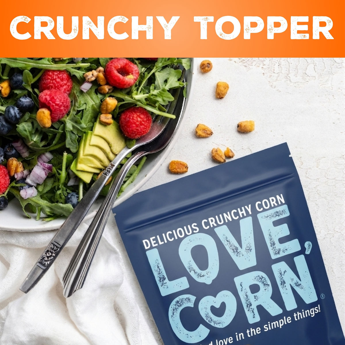 LOVE CORN Cheddar 0.7oz x 20 Bags