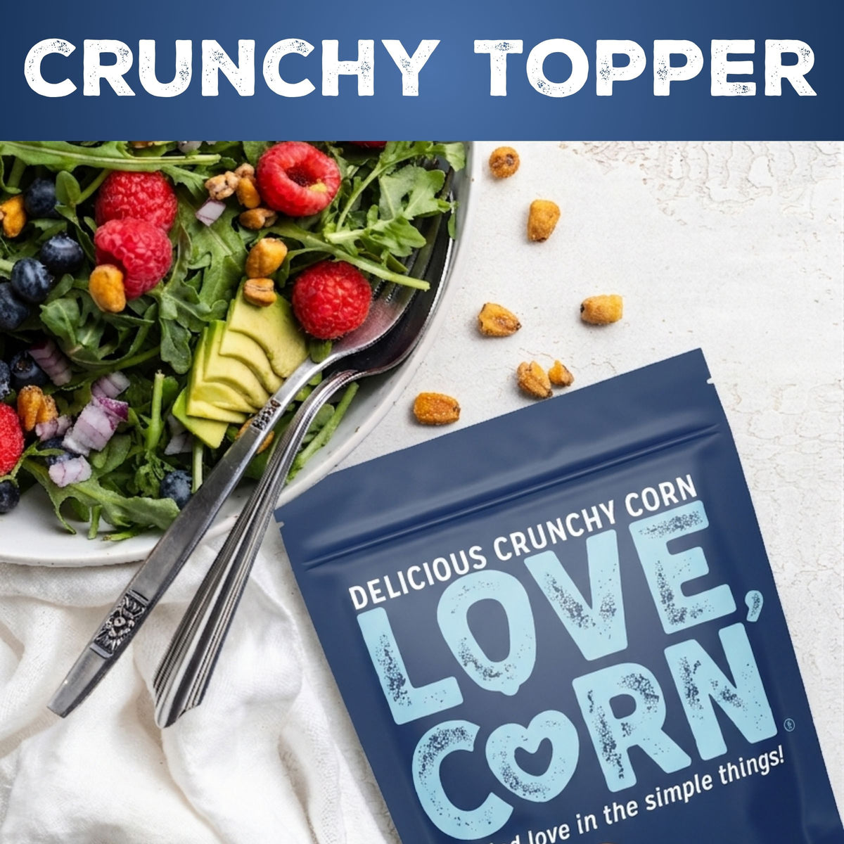 LOVE CORN Sea Salt 0.7oz x 20 Bags