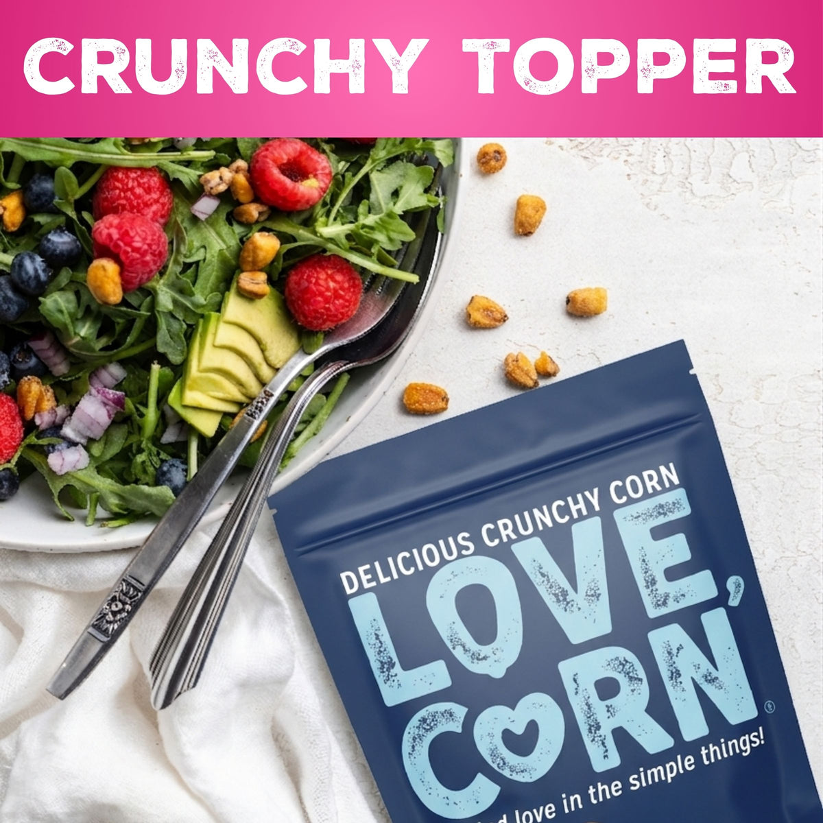 LOVE CORN Sweet & Salty 0.7oz x 20 Bags