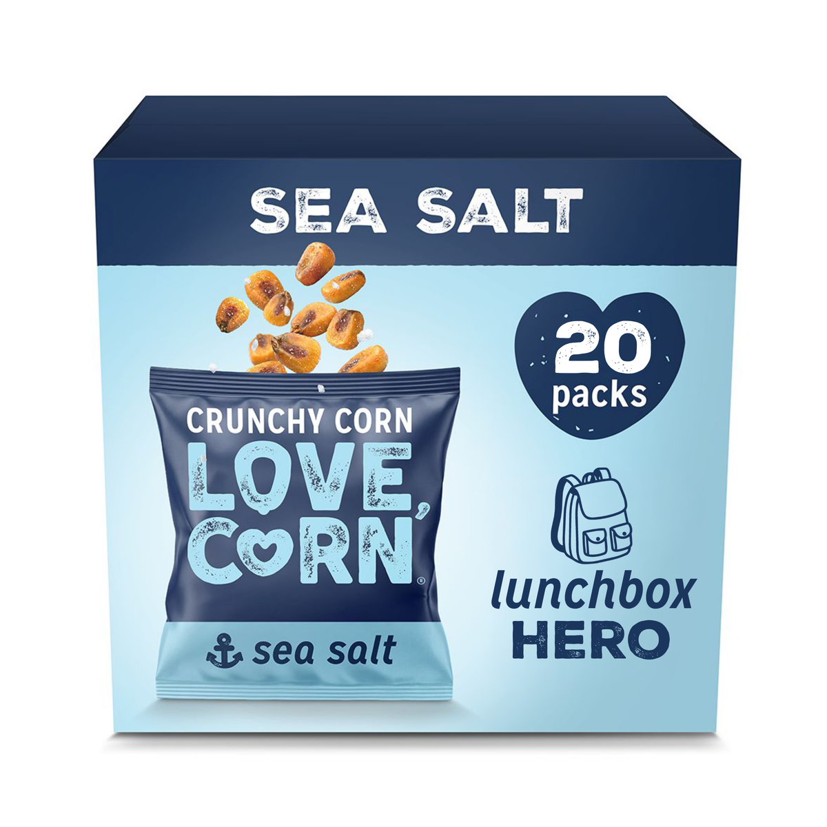 LOVE CORN Sea Salt 0.7oz x 20 Bags