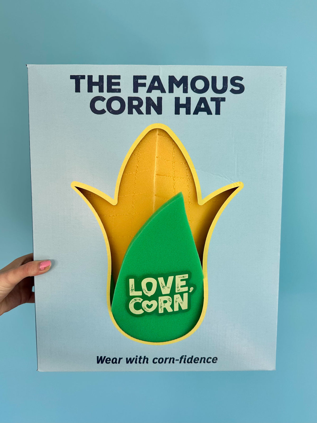 LOVE CORN Foam Corn Hat